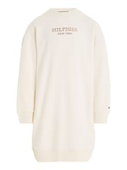 Tommy Hilfiger Cream Monotype Foil Dress - Image 4 of 6