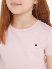 Tommy Hilfiger Pink Essential Skater Dress - Image 3 of 6