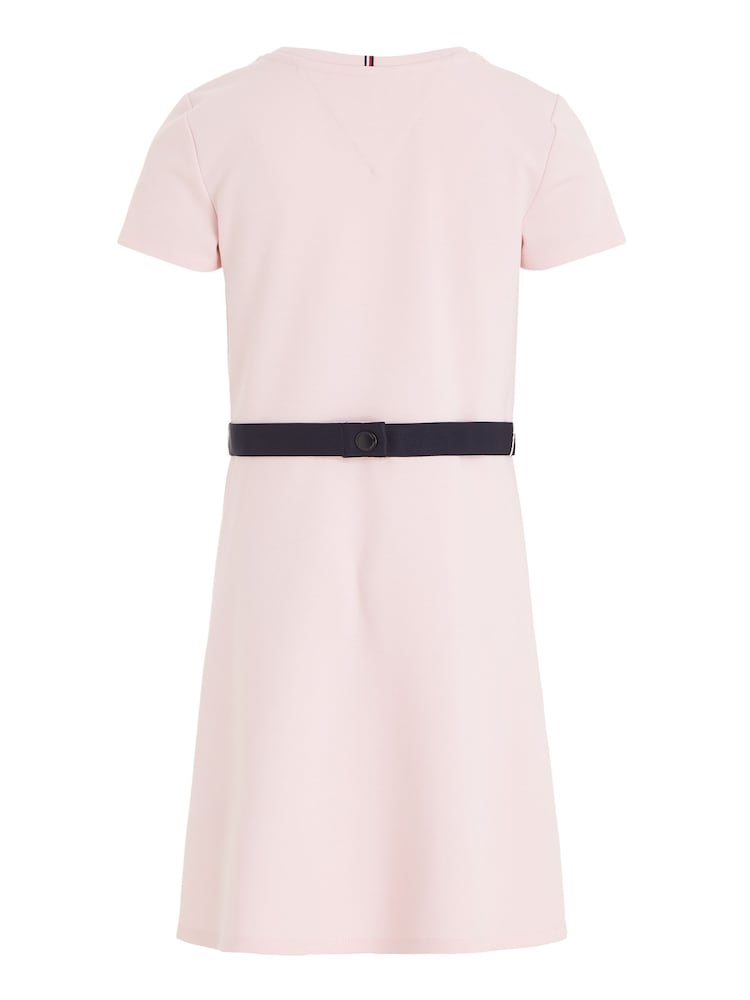 Tommy Hilfiger Pink Essential Skater Dress - Image 6 of 6