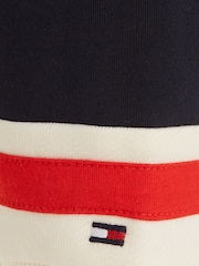 Tommy Hilfiger Cream 100% Cotton Varsity Hoodie - Image 6 of 6