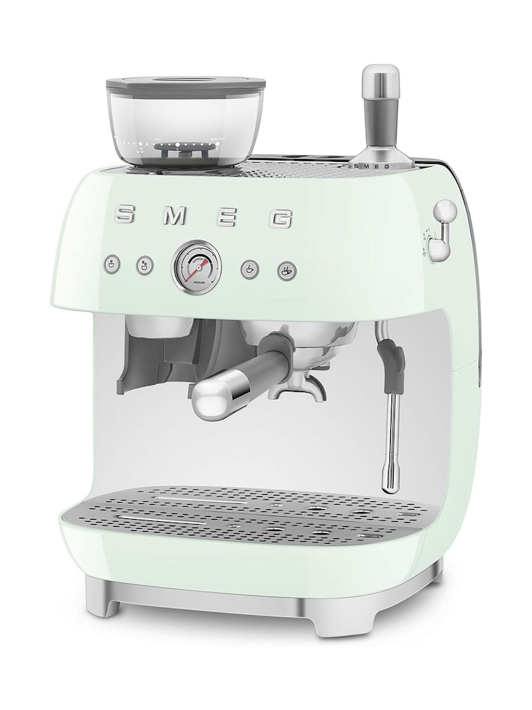Smeg Light Green Espresso Coffee Machine - Image 2 of 8