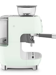 Smeg Light Green Espresso Coffee Machine - Image 4 of 8
