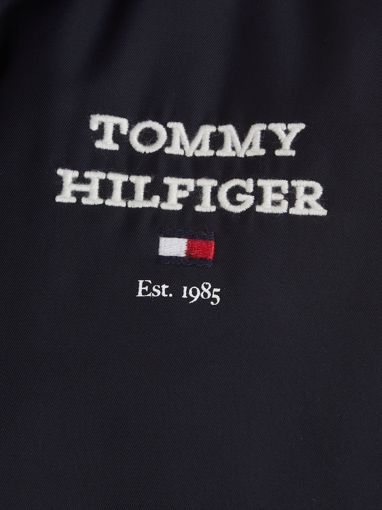 Синяя куртка-бомбер с логотипом Tommy Hilfiger - Image 6 of 6
