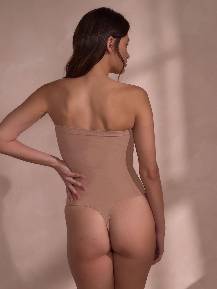 Nue - Bandeau sans couture à contrôle ferme du ventre Body - Image 4 of 7