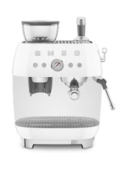Smeg White Espresso Coffee Machine - Image 1 of 8