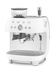 Smeg White Espresso Coffee Machine - Image 2 of 8