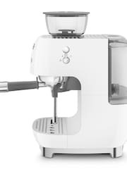 Smeg White Espresso Coffee Machine - Image 3 of 8