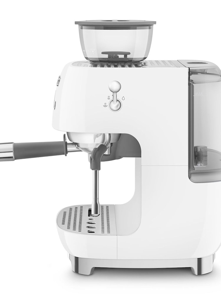 Smeg White Espresso Coffee Machine - Image 9 of 9