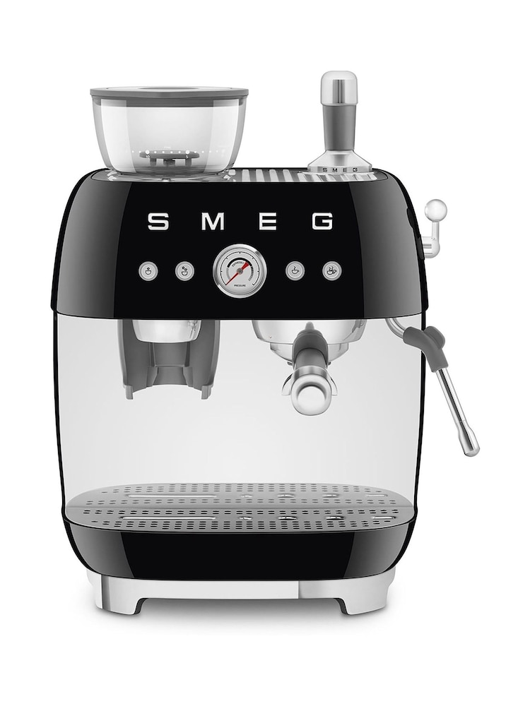 Smeg Black Espresso Coffee Machine - Image 1 of 8