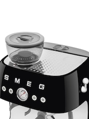 Smeg Black Espresso Coffee Machine - Image 4 of 8