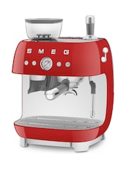Smeg Red Espresso Coffee Machine - Image 2 of 8