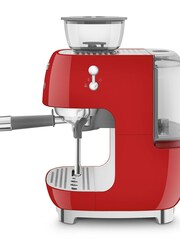 Smeg Red Espresso Coffee Machine - Image 4 of 8