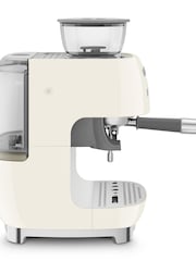 Smeg Cream Espresso Coffee Machine - Image 3 of 8
