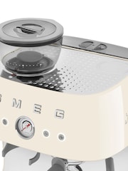 Smeg Cream Espresso Coffee Machine - Image 5 of 8