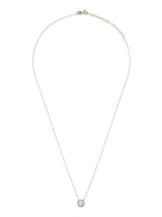 Beaverbrooks 9ct Yellow Gold Cubic Zirconia Necklace - Image 2 of 4
