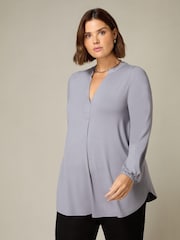 Live Unlimited Grey Curve Jersey Relaxed Tunic - Image 1 of 4