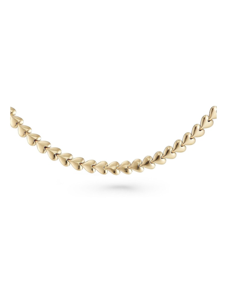 Beaverbrooks Gold Plated Heart Bracelet - Image 2 of 5