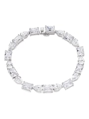 Beaverbrooks Sterling Silver Cubic Zirconia Tennis Bracelet - Image 1 of 3