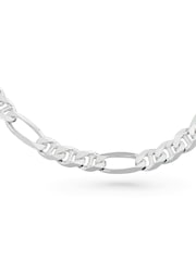 Beaverbrooks Sterling Silver Figaro Bracelet - Image 2 of 4