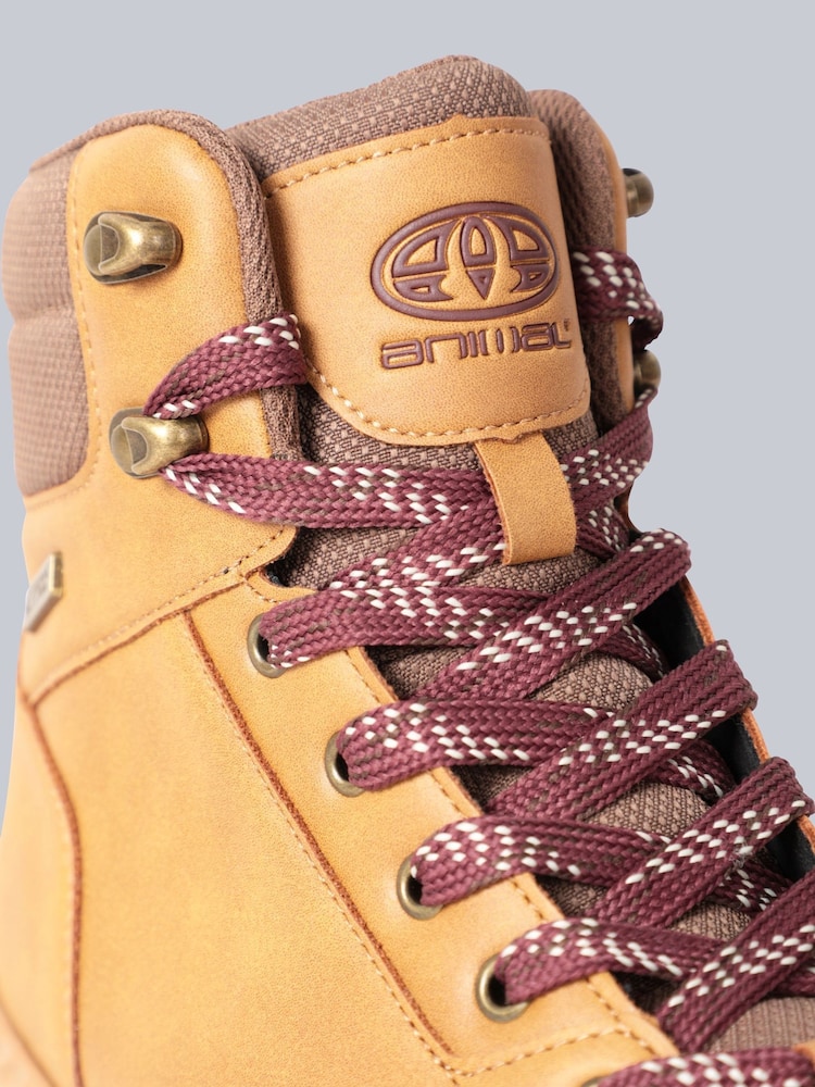 Animal Brown Hayden Womens Waterproof Boots - Image 4 of 5