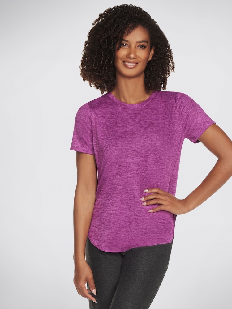Skechers Purple GO DRI Swift Tunic T-Shirt - Image 1 of 4