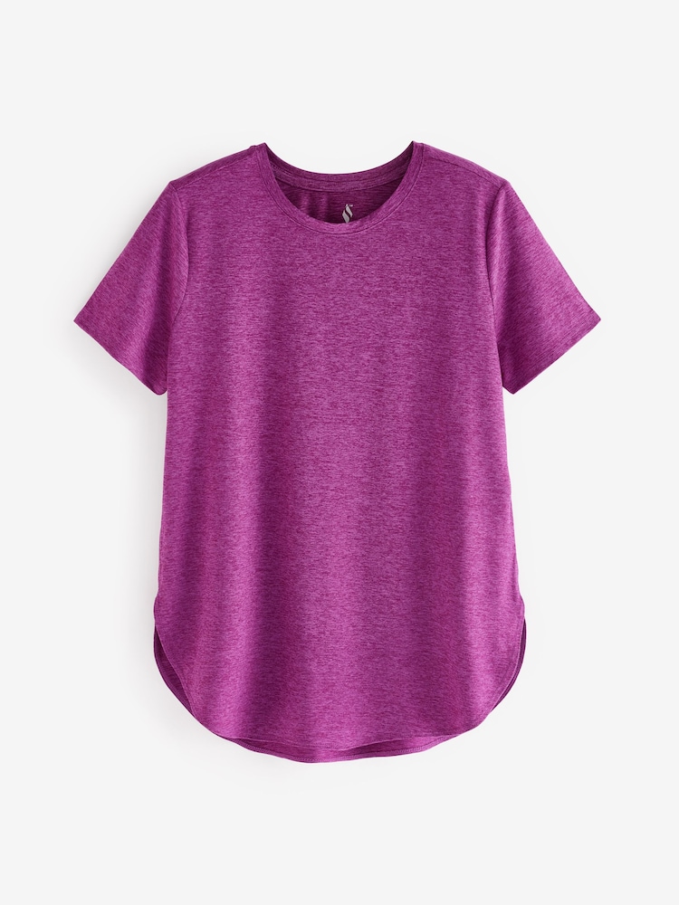 Skechers Purple GO DRI Swift Tunic T-Shirt - Image 4 of 4