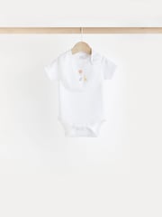 White Organic Cotton Baby 5 Piece Set (0-9mths) - Image 3 of 14