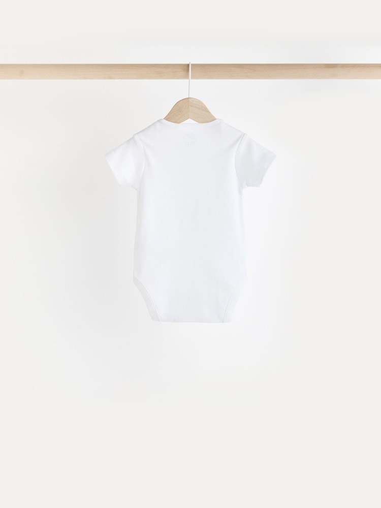 White Cotton Baby 5 Piece Set (0-9mths) - Image 7 of 14