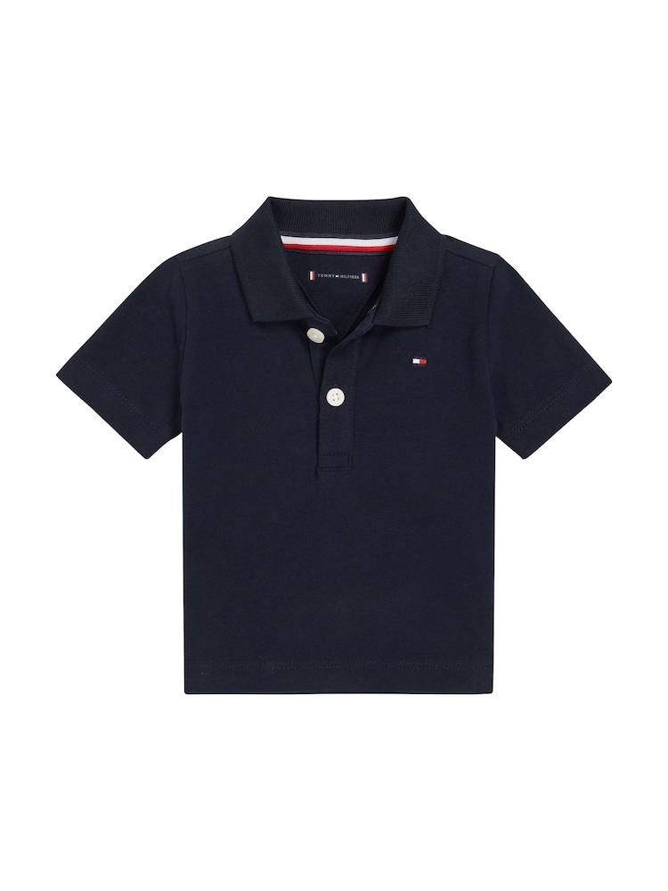 Buy Tommy Hilfiger Blue Baby Flag Polo Top from the Next UK online