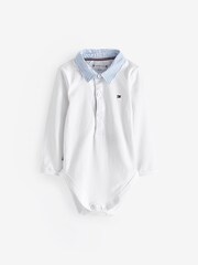 Tommy Hilfiger White Baby Ithaca Bodysuit - Image 1 of 6