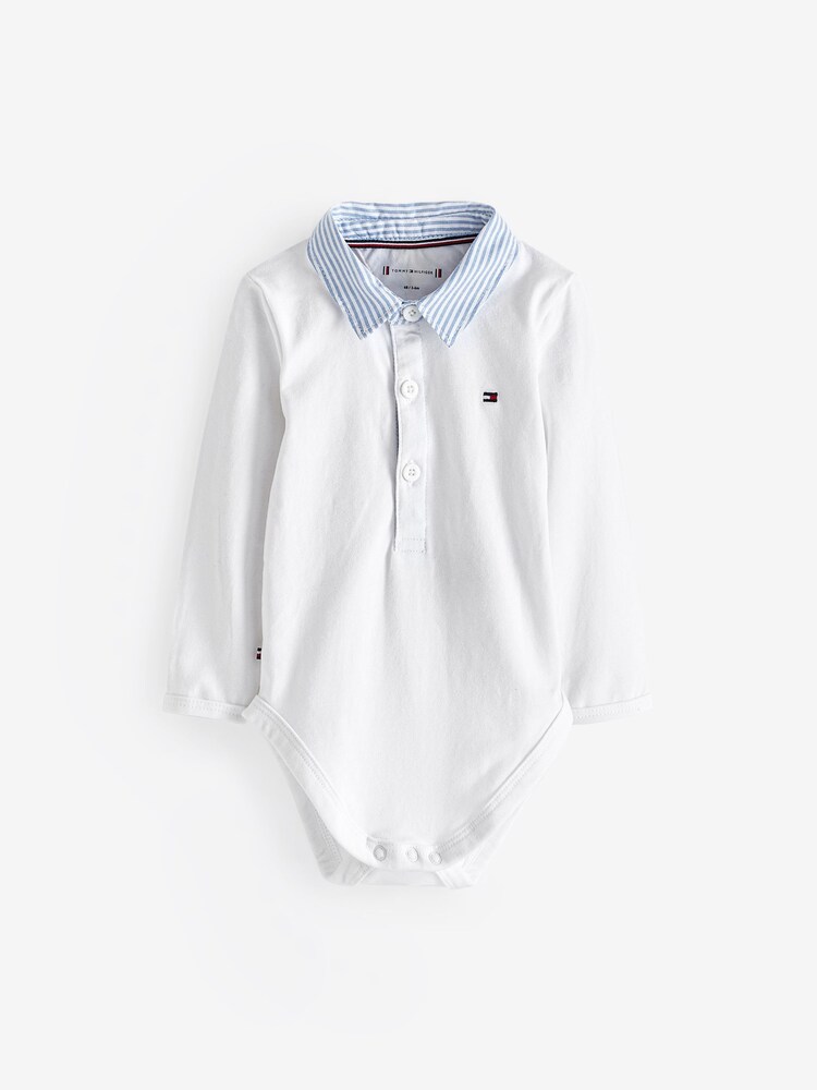Tommy Hilfiger White Baby Ithaca Bodysuit - Image 1 of 6