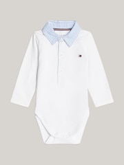Tommy Hilfiger White Baby Ithaca Bodysuit - Image 2 of 6