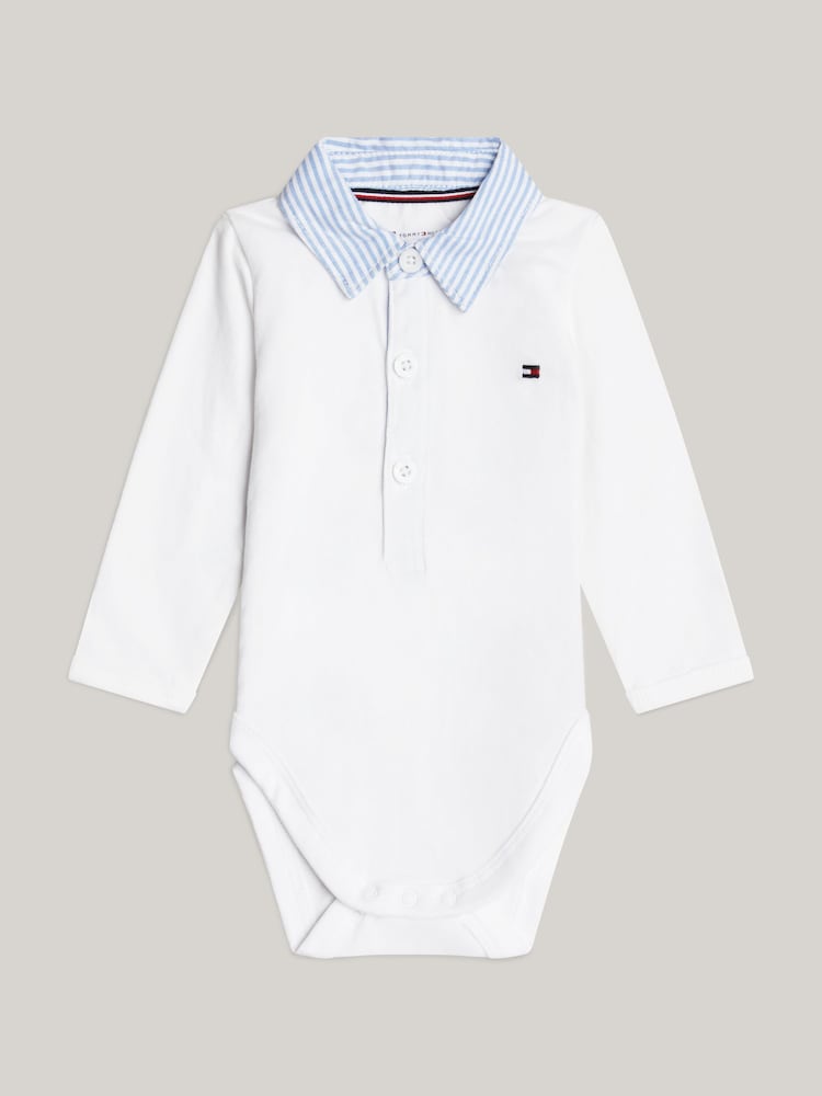Tommy Hilfiger White Baby Ithaca Bodysuit - Image 2 of 6