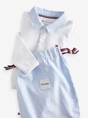 Tommy Hilfiger White Baby Ithaca Bodysuit - Image 5 of 6