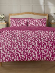 Copenhagen Home Red Winter Wonderland Berry Duvet Set - Image 1 of 2