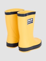 JoJo Maman Bébé Sunshine Yellow Wellies - Image 2 of 4