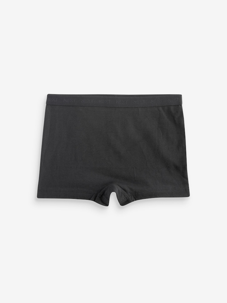 Black/White Short Briefs 5 Pack (2-16yrs) - Image 2 of 8