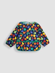 JoJo Maman Bébé Multi The Very Hungry Caterpillar Sleeved Bib - Image 1 of 3