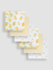 JoJo Maman Bébé 6-Pack Muslins - Image 2 of 3