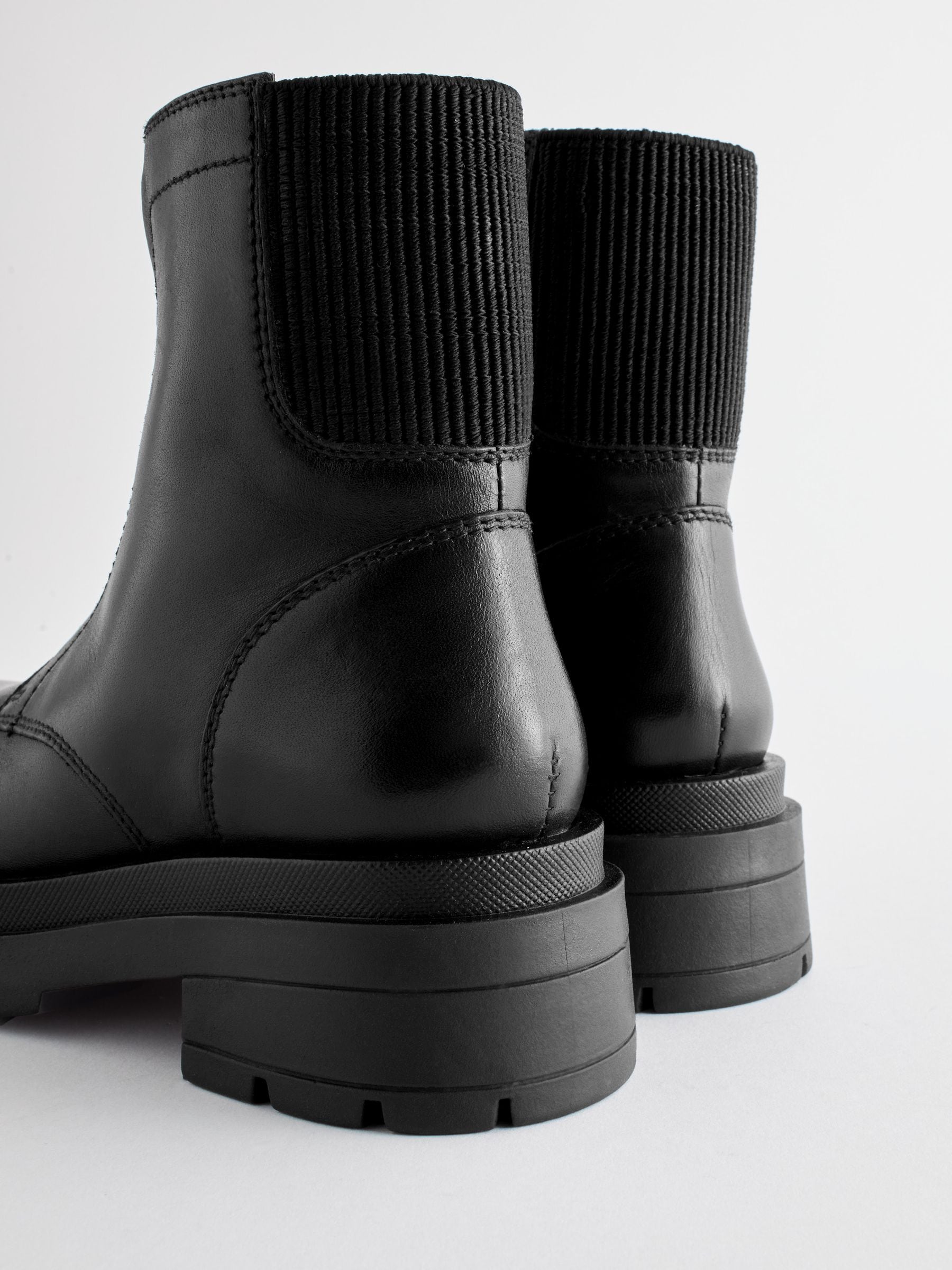 Zip front chelsea boots top