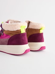 Pink/Tan Brown Hybrid Boots - Image 11 of 11