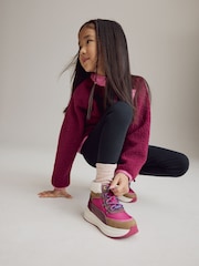 Pink/Tan Brown Hybrid Boots - Image 4 of 11