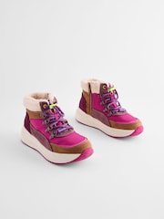 Pink/Tan Brown Hybrid Boots - Image 5 of 11