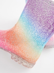 Rainbow Glitter Wellies - Image 5 of 5