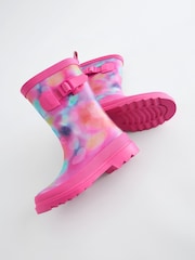 Pink Marble Buckle Wellies - Image 5 of 5