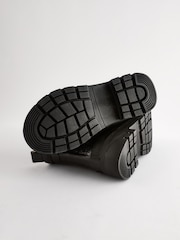 Black Glitter Chelsea Wellies - Image 4 of 6
