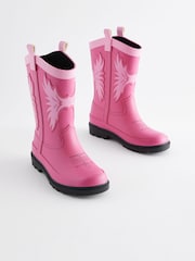 Pink Western Wellies - Image 1 of 5