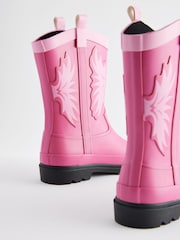 Pink Western Wellies - Image 4 of 5