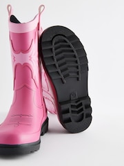Pink Western Wellies - Image 5 of 5