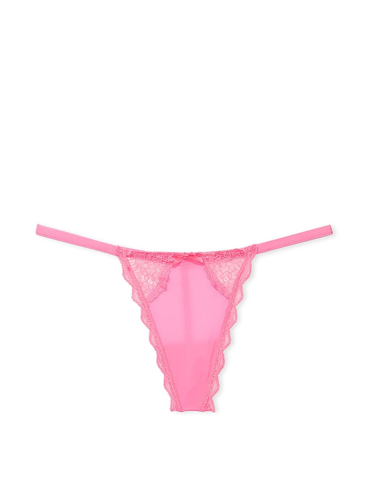 Victoria's Secret Tickled Pink G String Knickers - Image 3 of 3